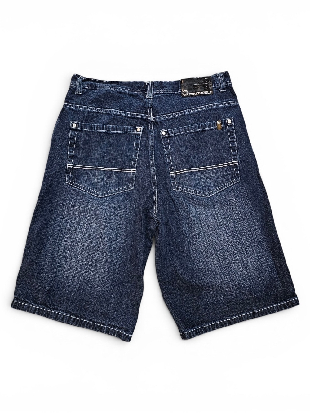 Vintage SouthPole Men's Dark Blue Denim Jean Jorts
